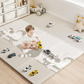 Baby Floor Play Mat 47x47 Reversible Waterproof Playmat - Safe Crawl