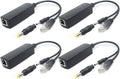 ANVISION 4-Pack 5V Gigabit PoE Splitter - Power Non-PoE Devices Easily