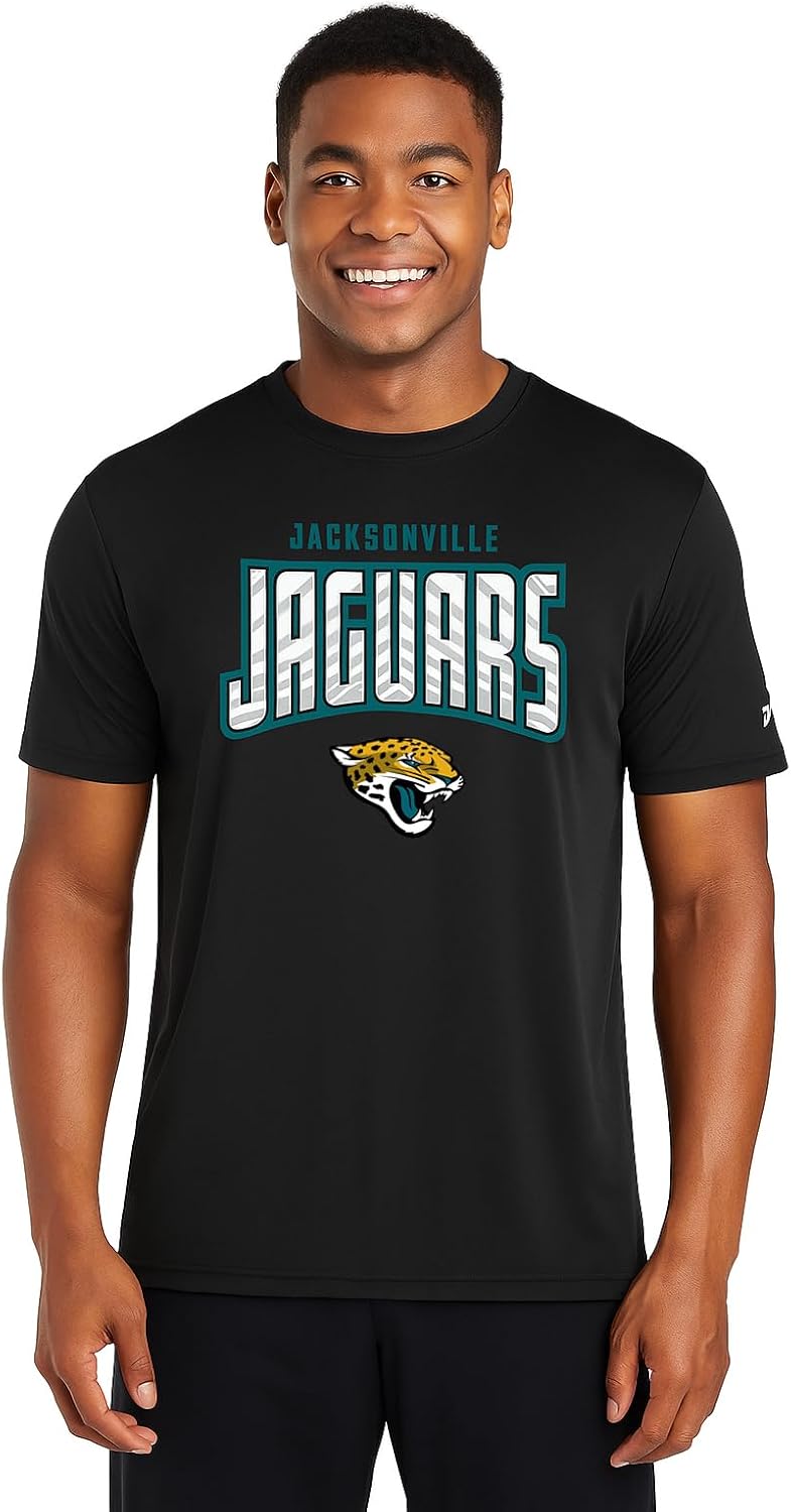 Zubaz NFL Teams Men's Short Sleeve Graphic T-Shirt for Fans