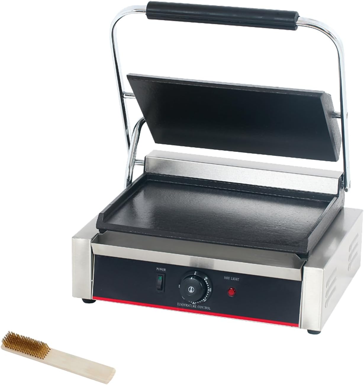 KOUWO Commercial Panini Press | Large Grilled Sandwiches
