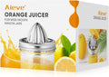 Aieve Mason Jar Lemon Squeezer Lid for Wide Mouth Jars - Compact