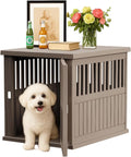 Vixzen Dog Crate Furniture for Small to Large Dogs - Quiet, Multiuse