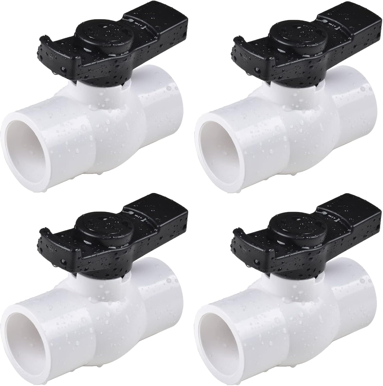 2in PVC Ball Valve with Easy-Turn Handle for Water Projects
