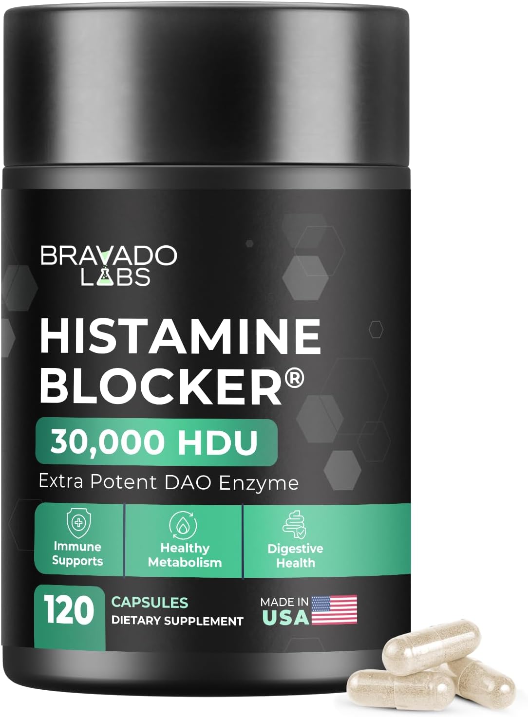 DAO Supplements Histamine Blocker for Food-Related Intolerance
