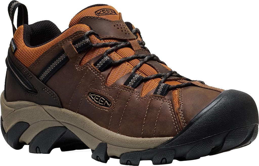 KEEN Men's Targhee 2 Low Waterproof Hiking Shoes for Comfort