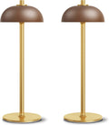 2 Pack LED Cordless Table Lamp Rechargeable - Long Battery Life
