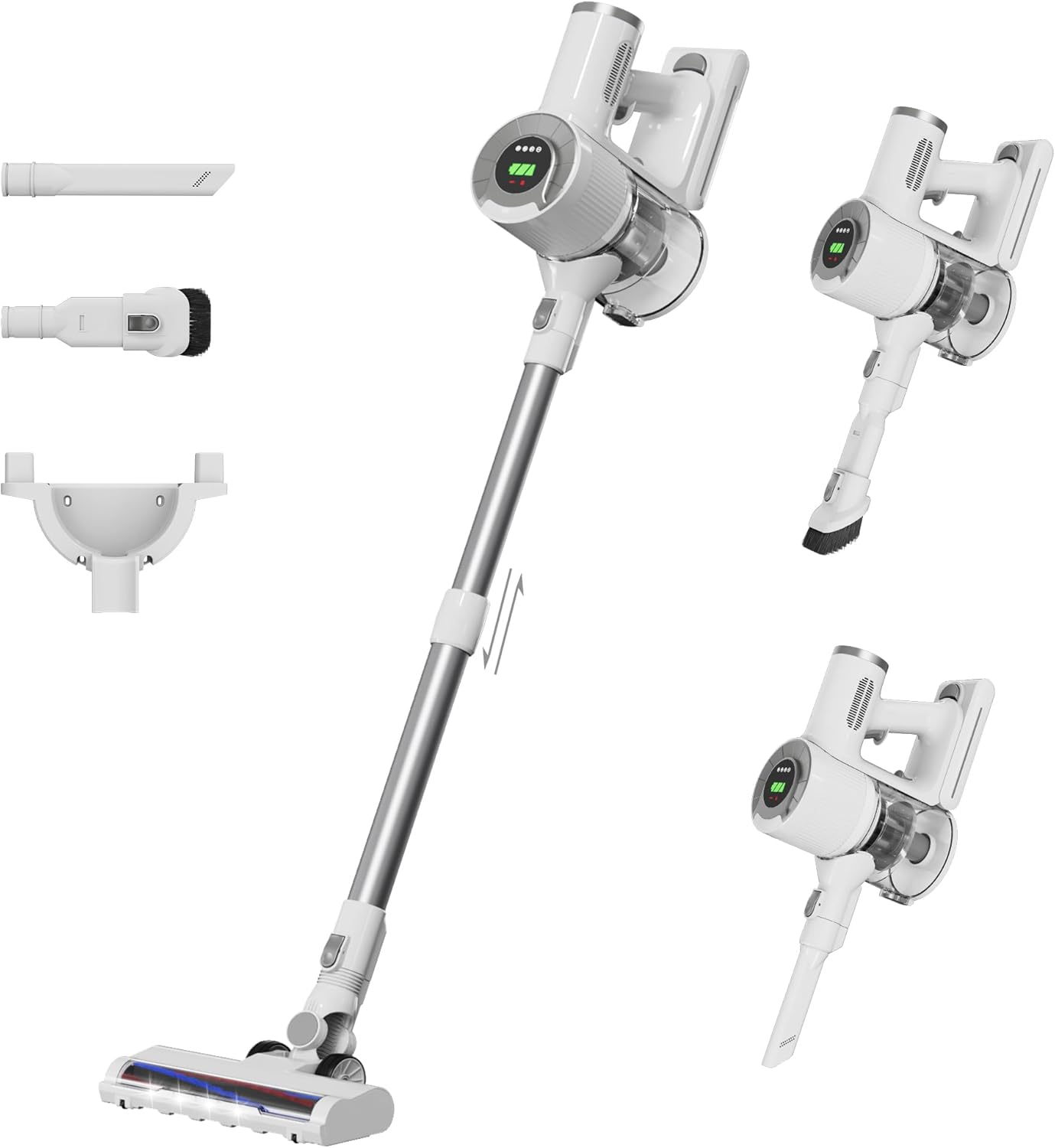 Cordless Stick Vacuum Cleaner with 30KPa Suction Power