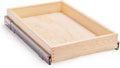 16W x 21D x 3H Soft Close Slide Out Wood Drawer Organizer - Smooth