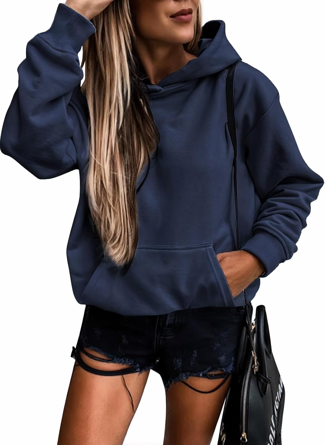 SHEWIN Women's Casual Hoodies Lightweight Pullover Tops Review