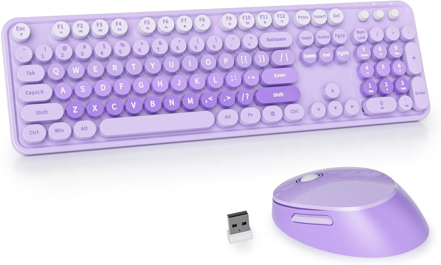 GTSP Colorful Purple Wireless Keyboard and Mouse Combo Review