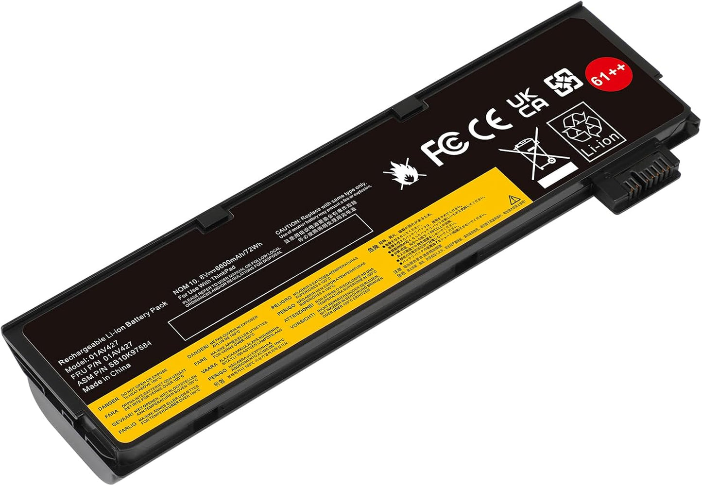 TREE.NB 72Wh Battery for Lenovo ThinkPad T480 T470 P51S Series