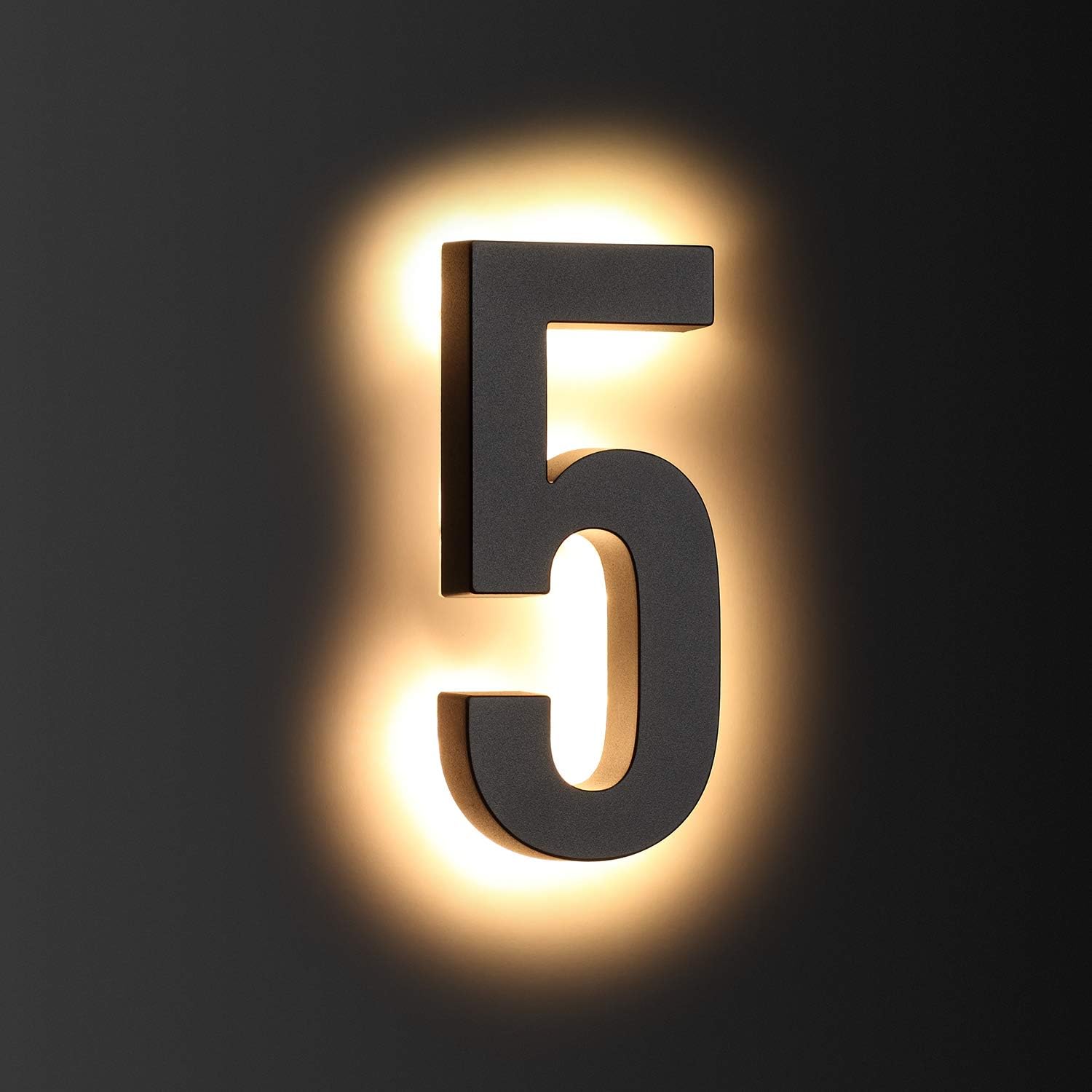 LMP 12V DC Low Voltage LED House Numbers for Modern Homes