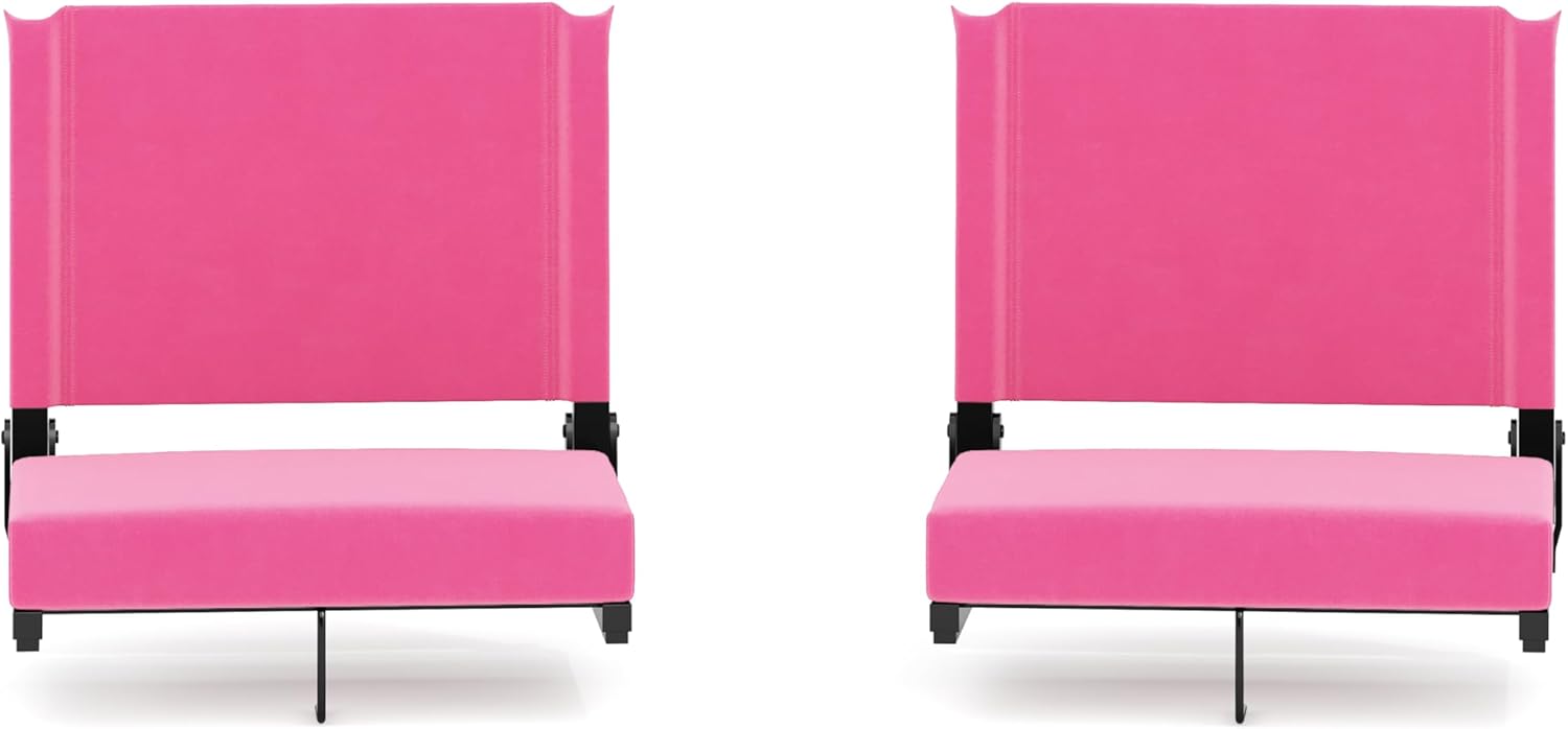 Portable Stadium Seats for Bleachers, Folding Padded Chairs