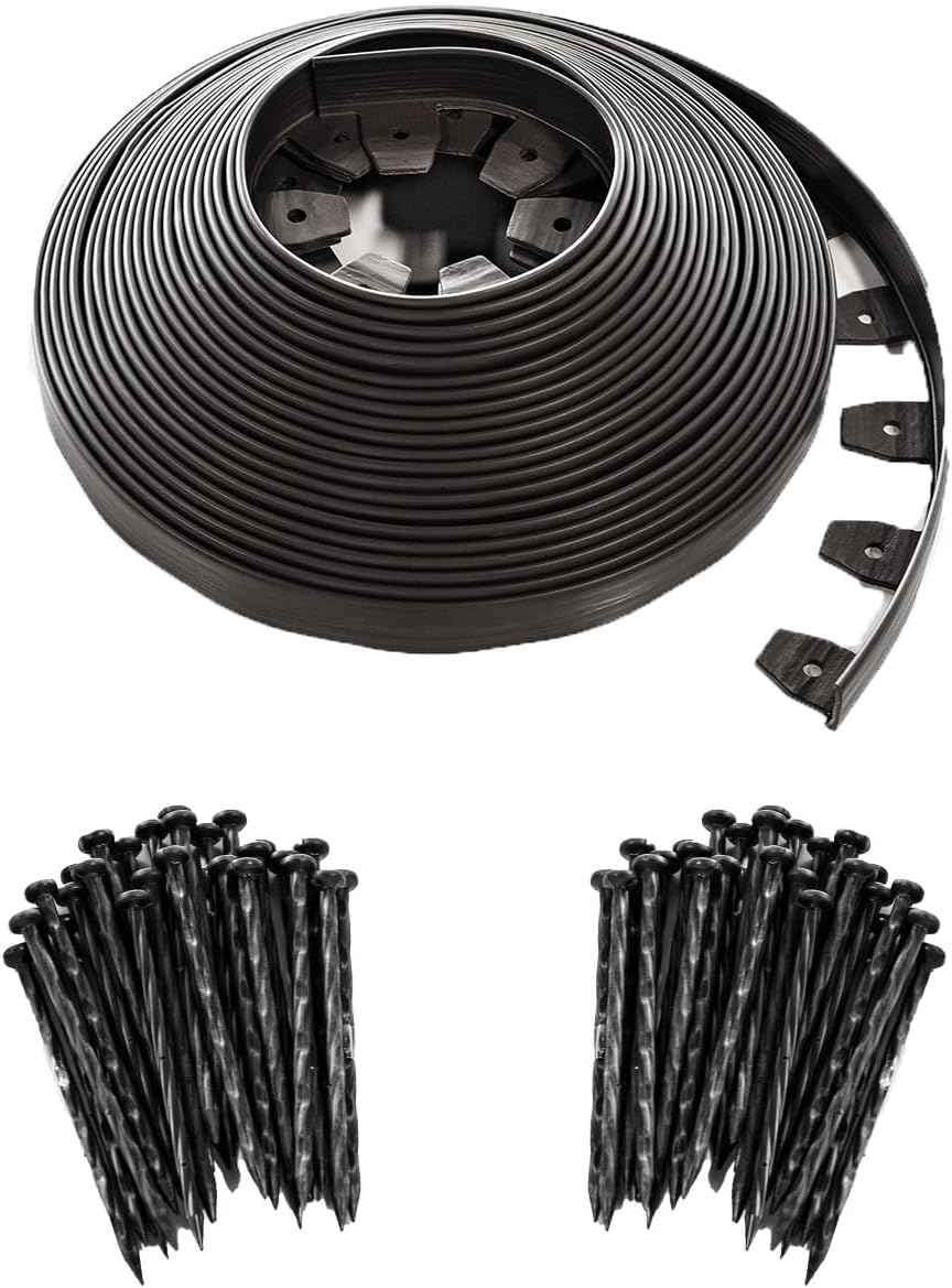 EasyFlex Heavy-Duty No-Dig Landscape Edging for Your Garden