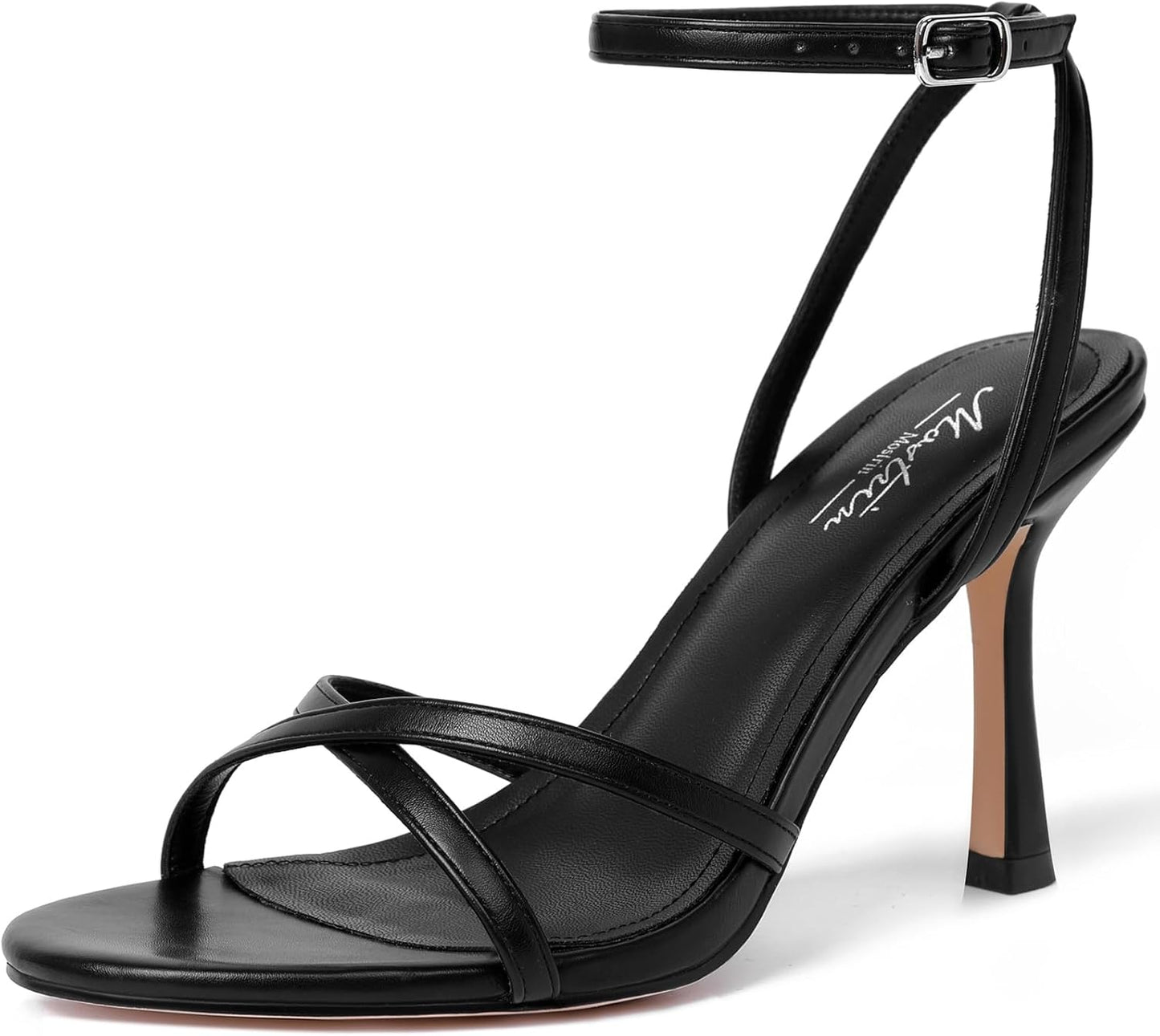 Mostrin Strappy Heels for Women: Chic Lace Up Ankle Sandals
