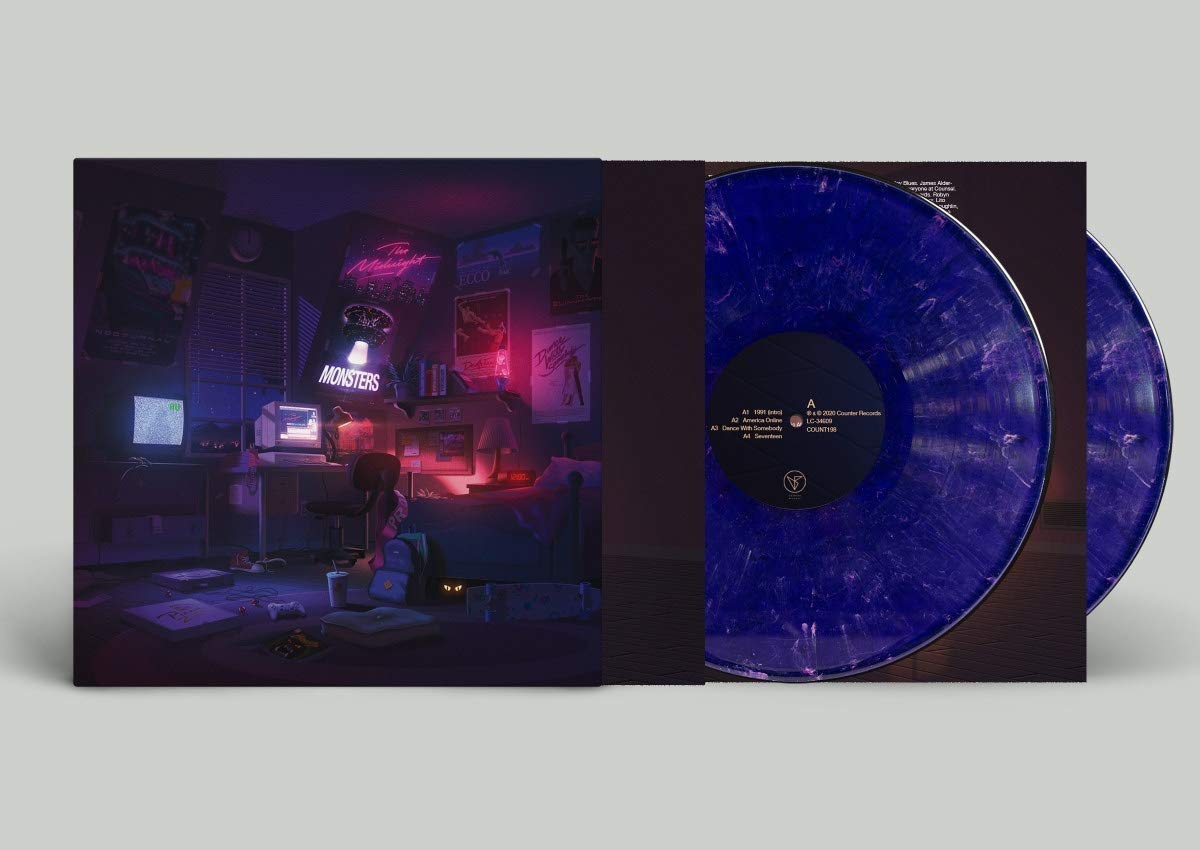 Monsters PURPLE SWIRL Vinyl Record for Music Lovers