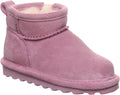 BEARPAW Shorty Toddler Boot Slip On Ankle Boot for Kids - Cozy