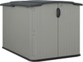 Suncast 138 Cu Ft Horizontal Outdoor Storage Shed - Durable Glidetop