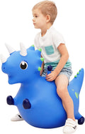 Bouncy Dinosaur Hopper for Toddlers - Inflatable Dino Ride-On