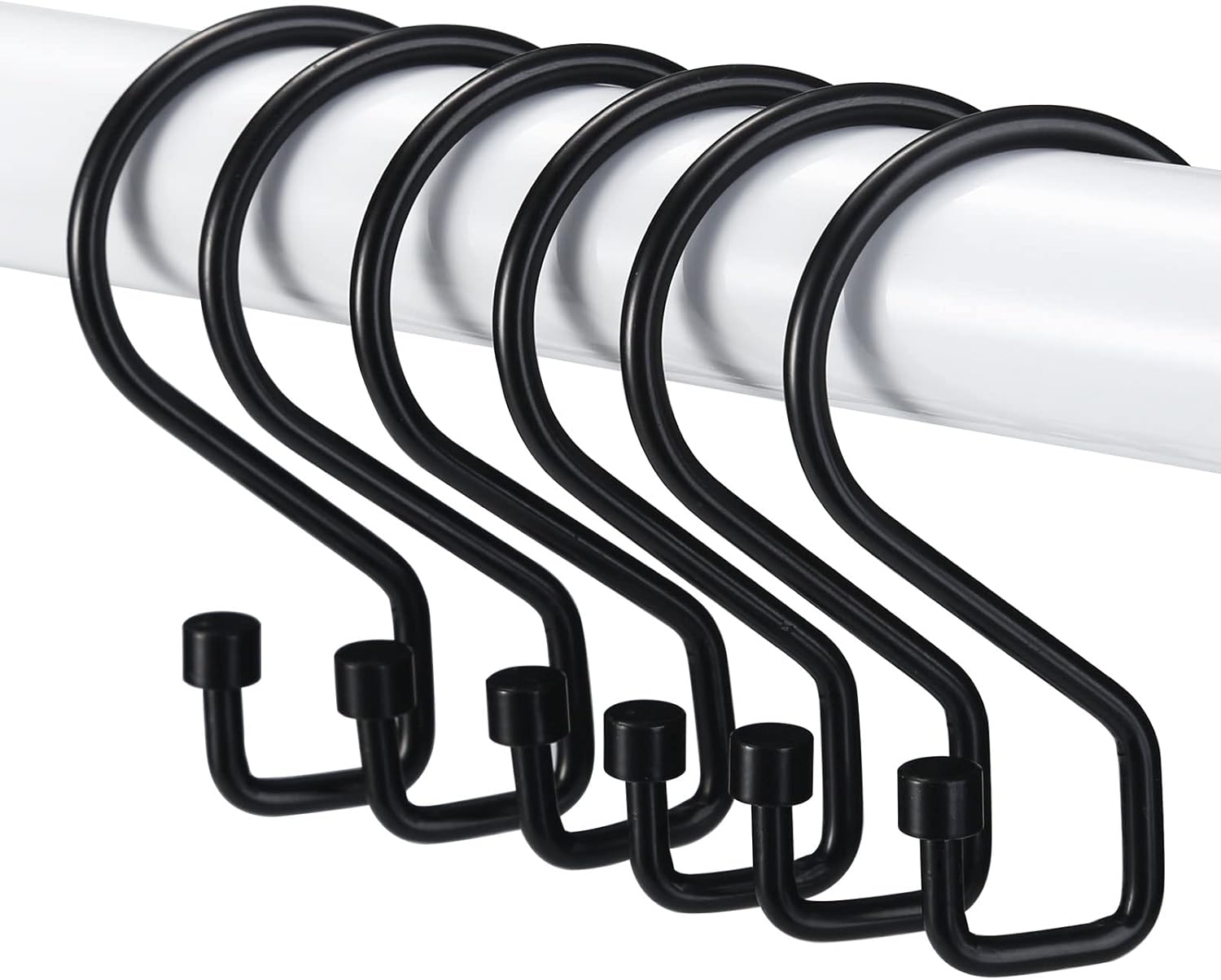 Rustproof Black S Hooks: Multi-Functional Organizer