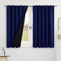 BGment 100% Blackout Curtains 40 in Length - True Darkening Panels