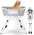 Elevated Dog Bathtub with Adjustable Heights - Portable Wash Station