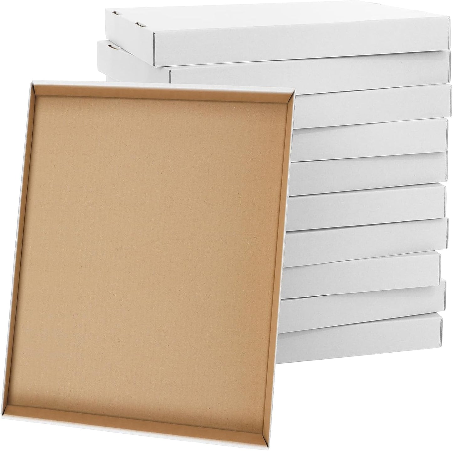 20 Pack File Box Lids for 15in x 12in x 10in Cardboard Boxes