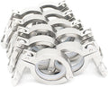 QiiMii Stainless Steel 304 1.5 in Tri-Clamp 10-Pack - Heavy Duty