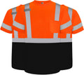 Hi Vis Shirts for Men Class 3 High Visibility Short Sleeve - Value