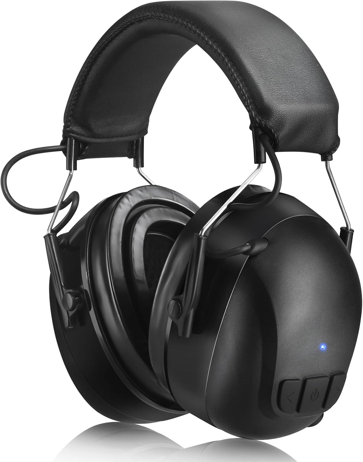 Bluetooth 5.4 Hearing Protection Headphones for Mowing Tasks