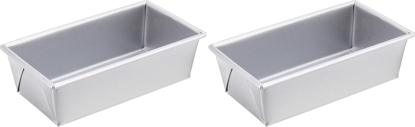 Chicago Metallic 1-Pound Loaf Pan Set for Perfect Baking