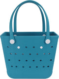 Extra Large Rubber Beach Tote Bag for Women - Lightweight EVA