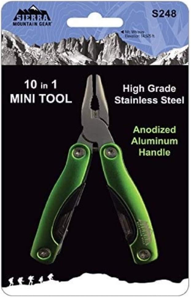 Sierra Mountain Gear 10-in-1 Multi Tool: Ultimate Versatility
