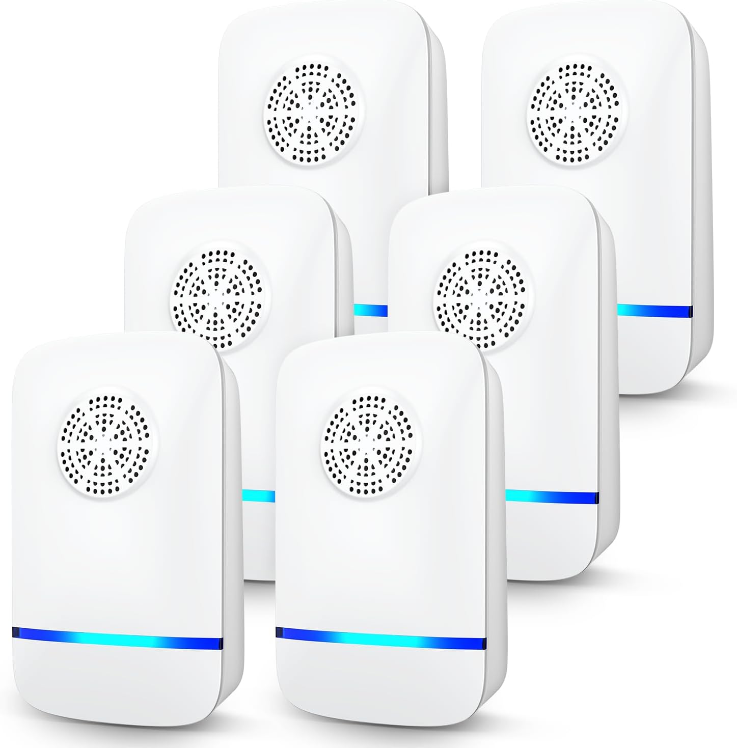 6 Pack Ultrasonic Pest Repeller - Say Goodbye to Pests!