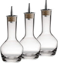 Premium Crystal Bitters Bottles x3 - Crafted for Mixologists