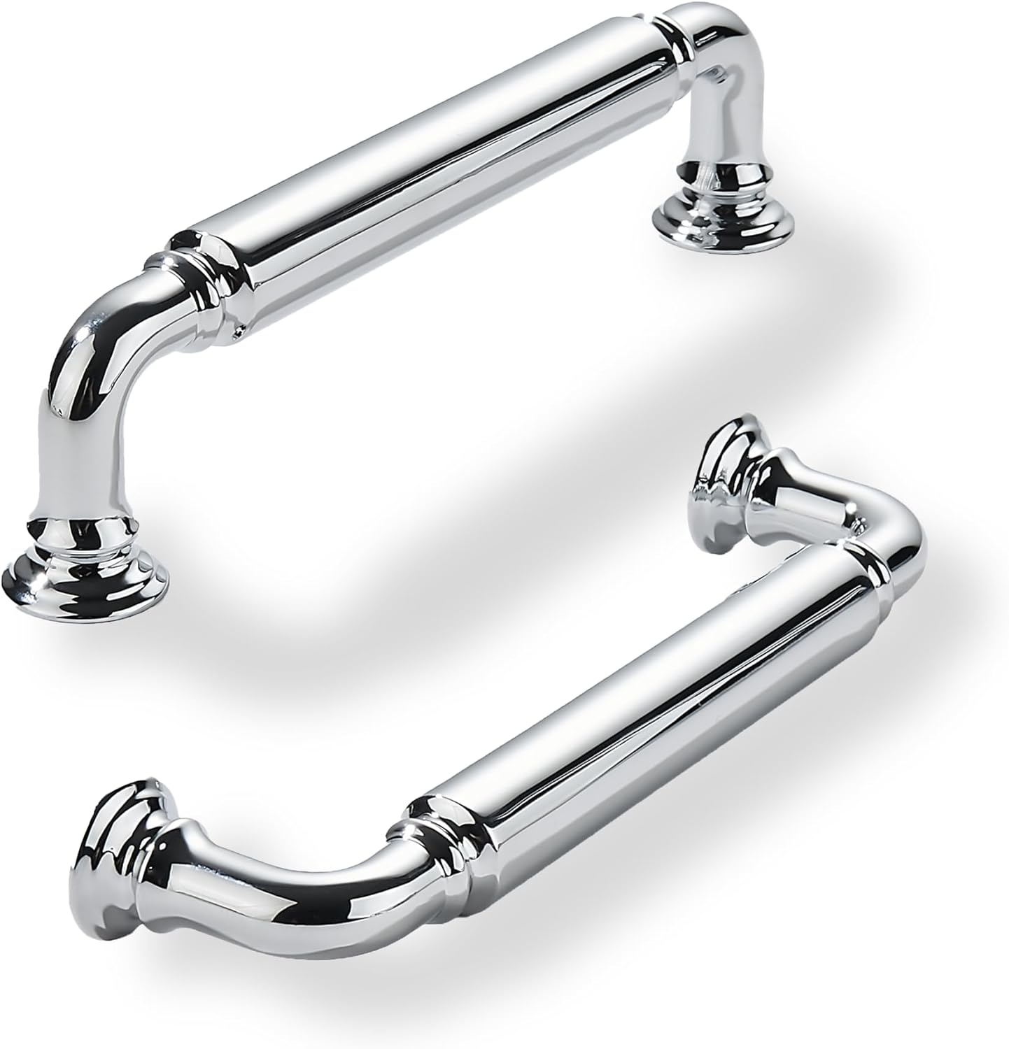 Polished Chrome Heavy-Duty Cabinet Pulls for Home Upgrade