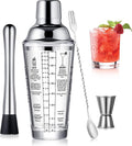 Leak-Proof Boston Shaker by OBALY - Bartender Kit