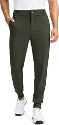 Soothfeel Men's Golf Joggers Pants Slim Fit Stretch Comfort Shoes