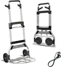 Folding Hand Truck Dolly Cart 340LB Capacity - Compact Mover