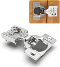 30 Pack 3/8 in Overlay 4D Soft Close Concealed Hinges for Face Frame