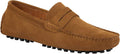 JIONS Mens Driving Penny Loafers Suede Moccasins - Comfortable Driving