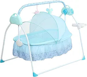 Shikiy Electric Baby Swing: Bluetooth Enabled Rocker