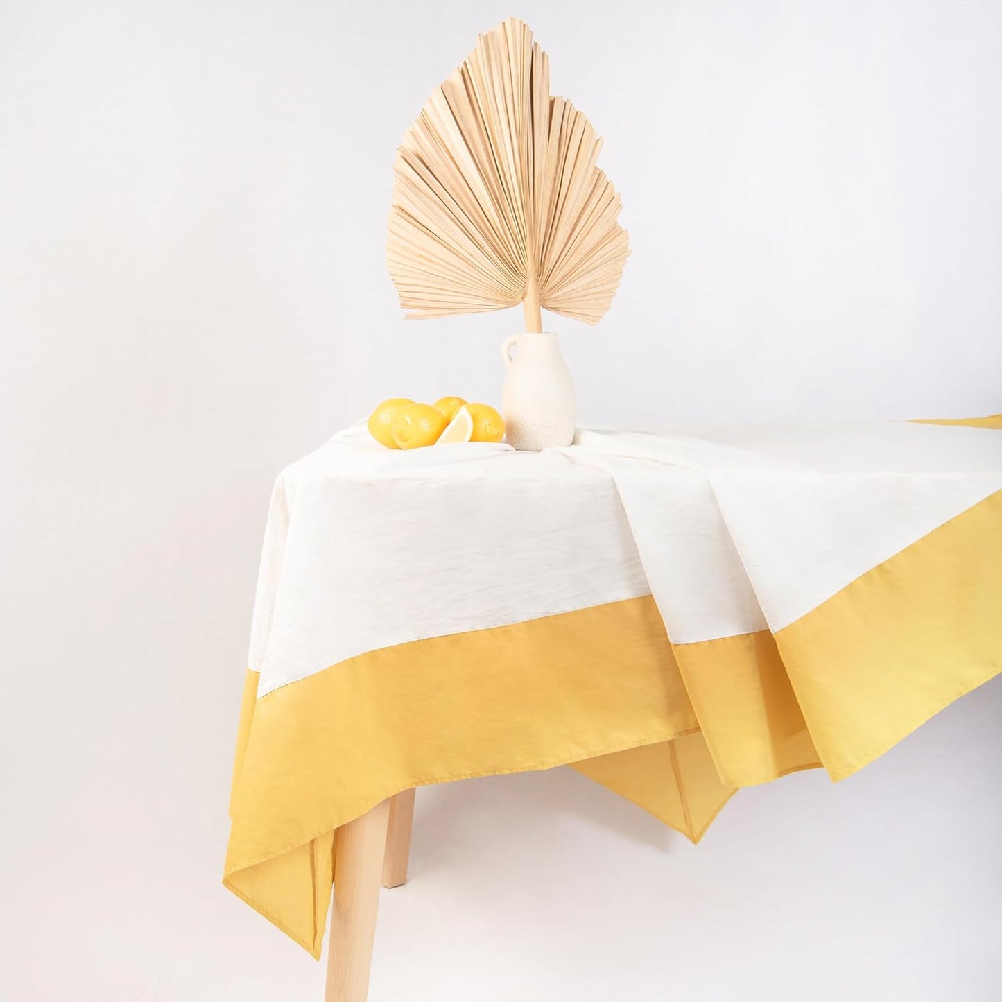 Farmhouse Rustic Picnic Style Tablecloth for Dining Room Decor