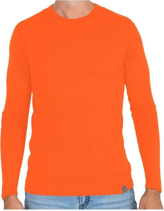 MERIWOOL Mens Base Layer - 100% Merino Wool Thermal Shirt