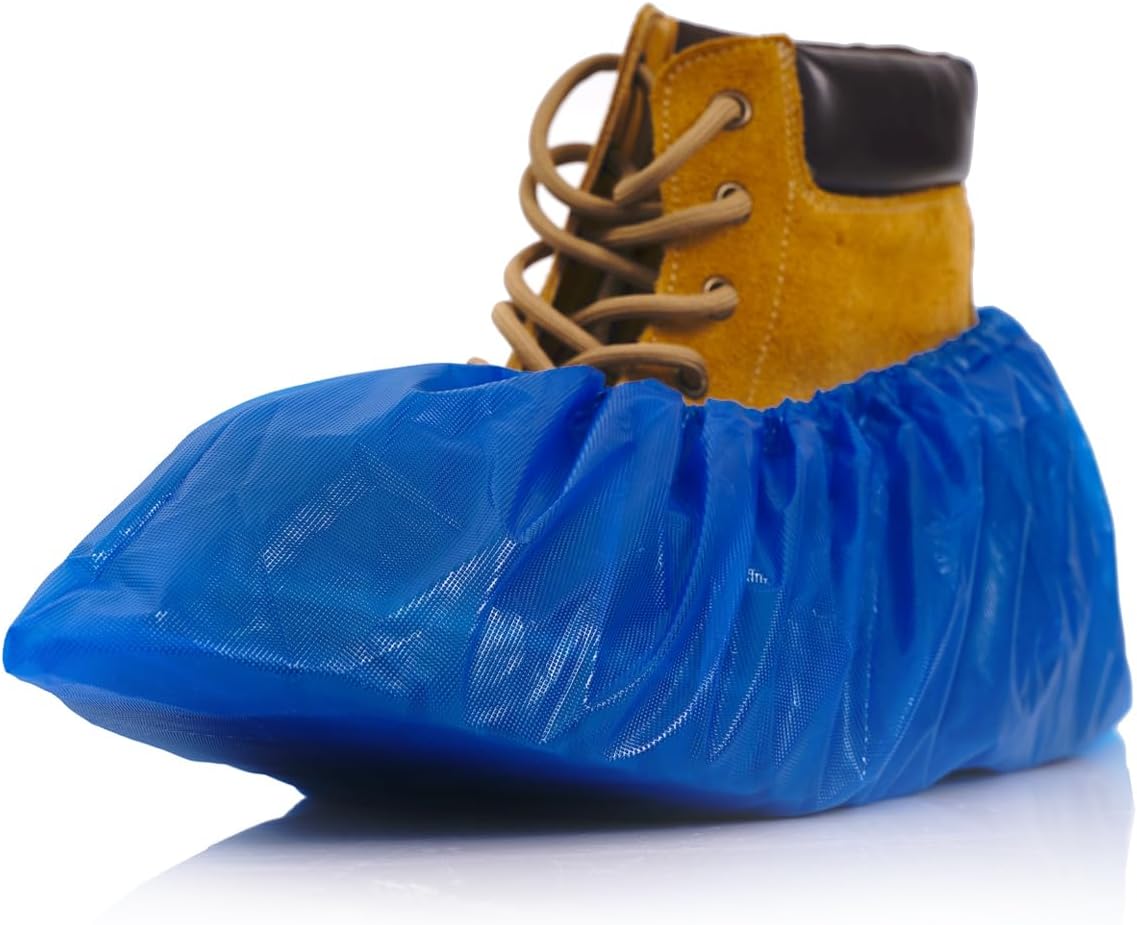 Heavy Duty Disposable Shoe Covers for Large Footwear Protection