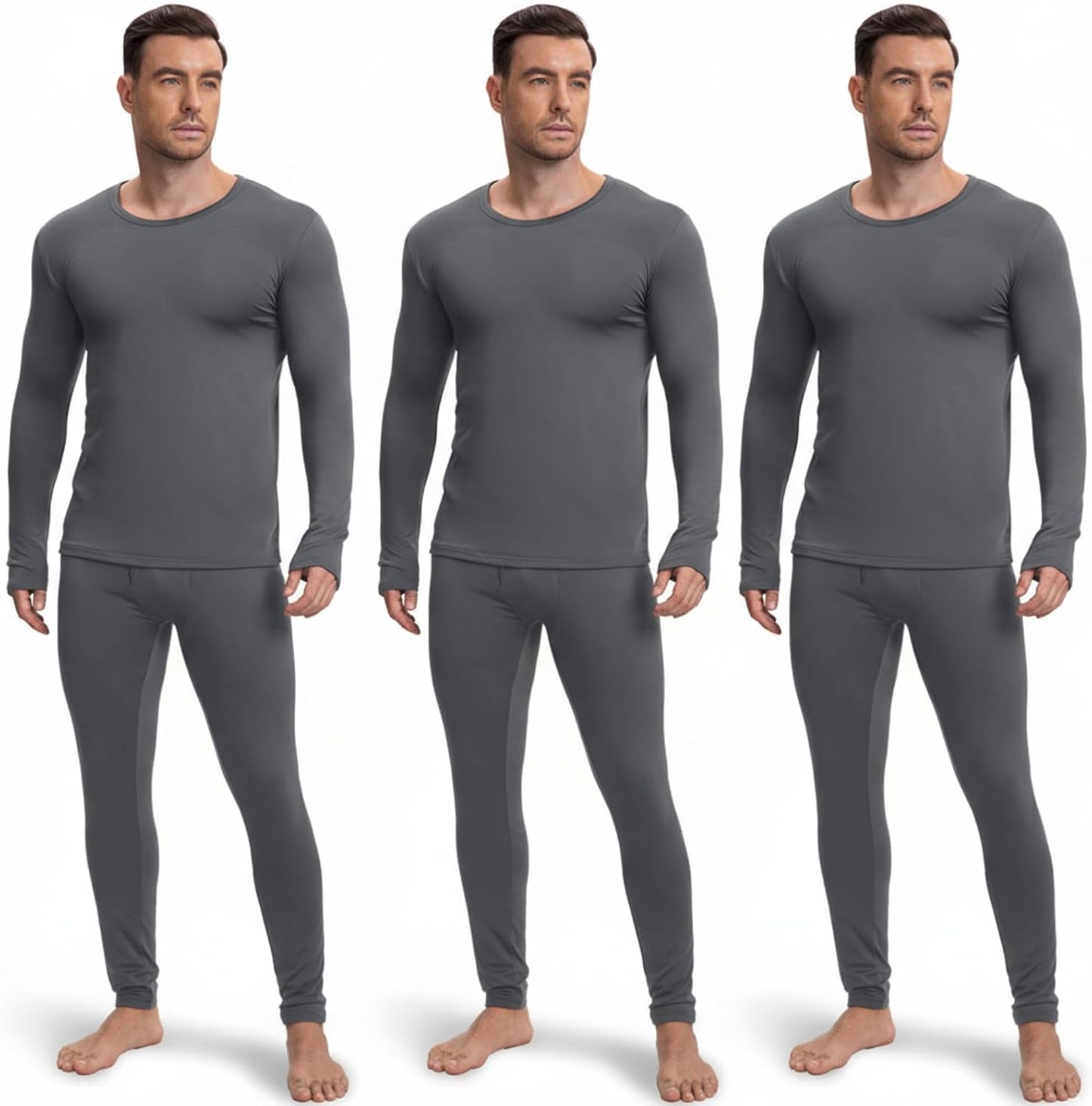 Men's Thermal Underwear Set for Winter Cold Weather Comfort
