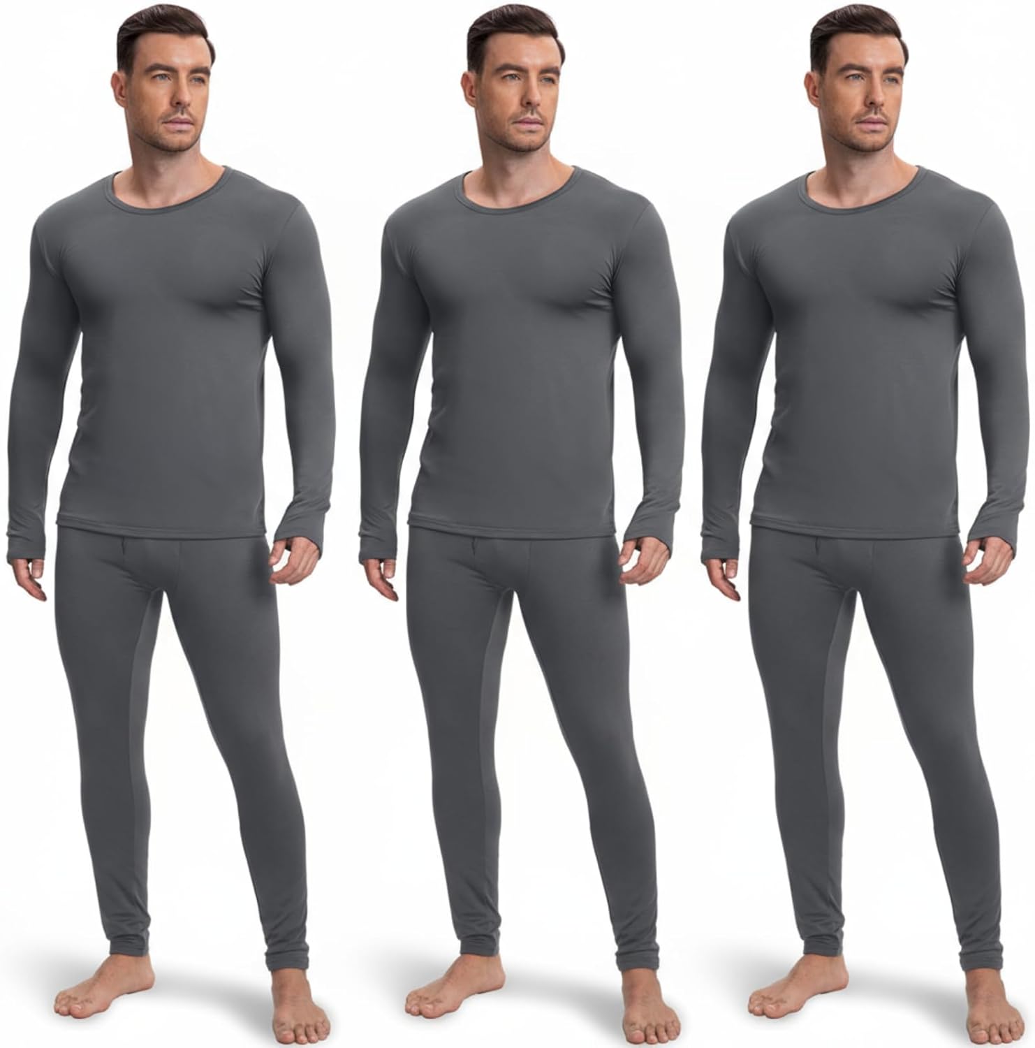 Men's Thermal Underwear Set for Winter Cold Weather Comfort