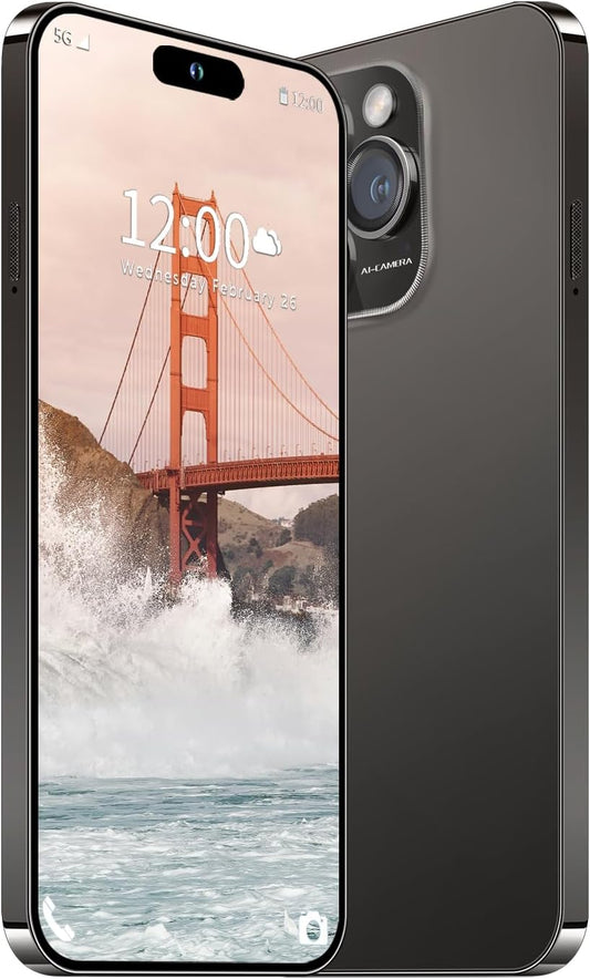 15 ProMa Smartphone with 6800mAh Battery and 108MP Camera