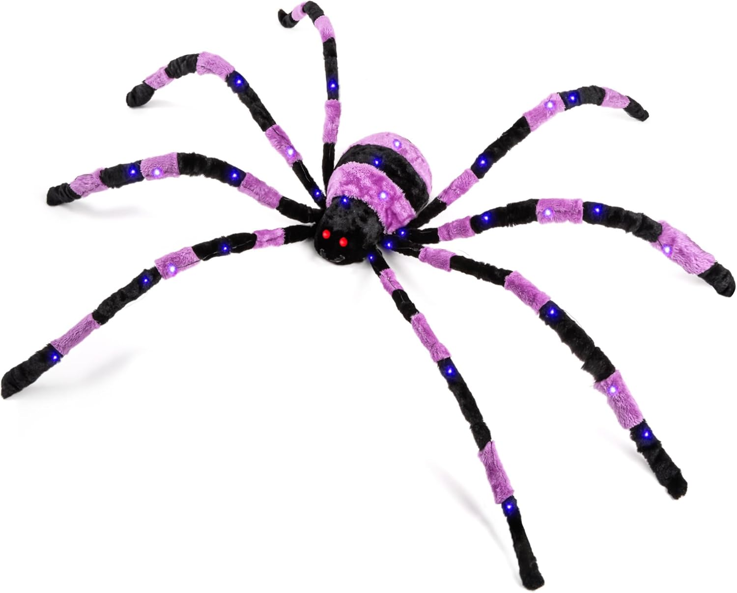 5ft Giant Glowing Spider Halloween Decoration for Spooky Fun