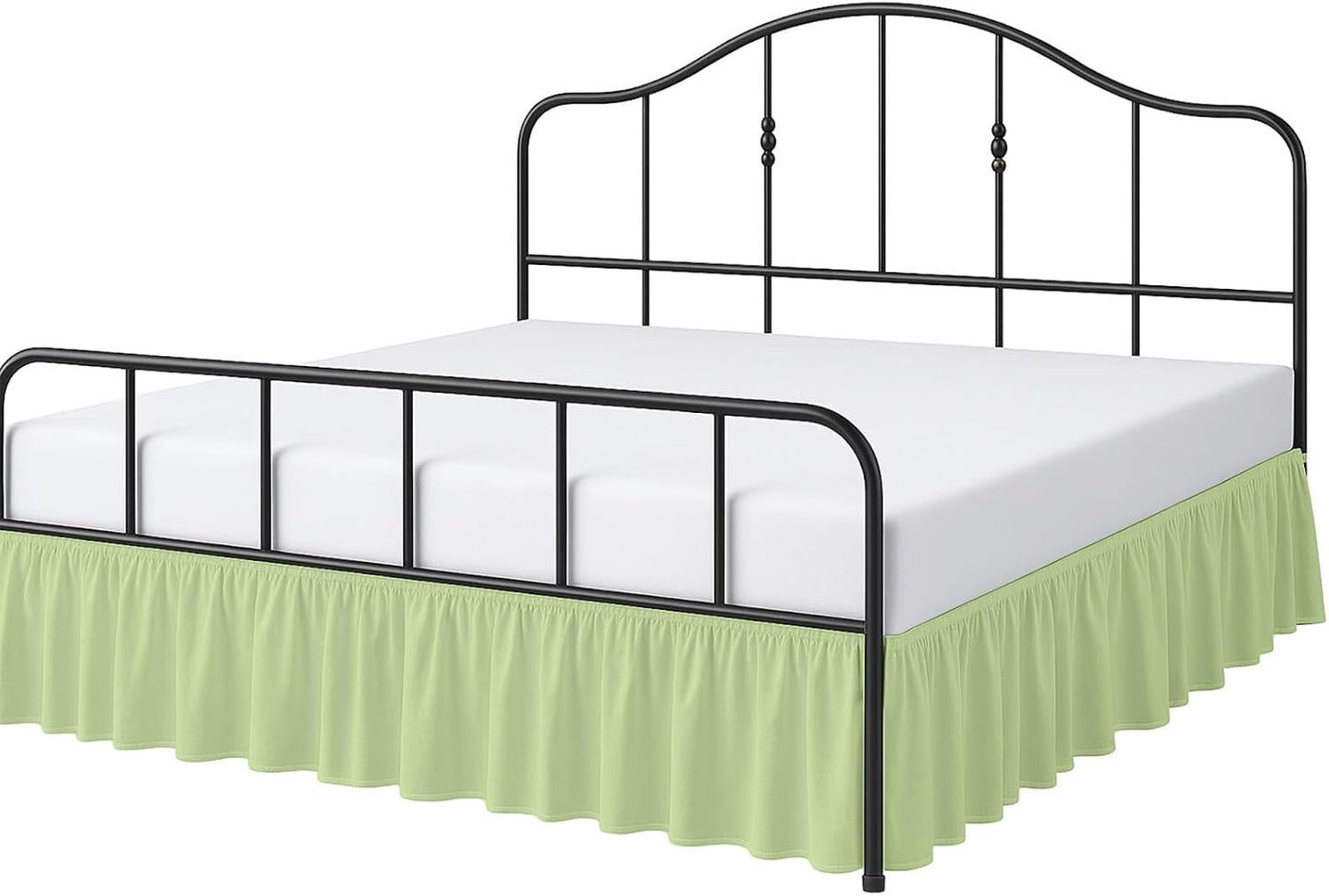 Cottington Lane Ruffled Bed Skirt Twin Size for Stylish Bedrooms